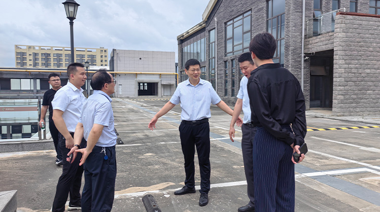 龔小(xiǎo)波董事長(cháng)調研湘糧國(guó)際項目